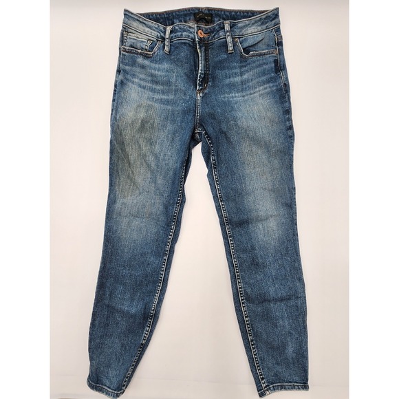 Silver Jeans High Note Skinny 31x27 - Picture 1 of 16